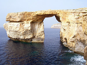 Fenêtre d'azur à Gozo (Malte)